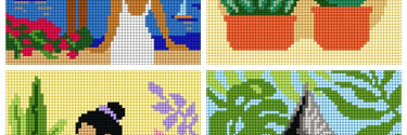 New halfstitch designs by Orchidea - ECO package - November 2023