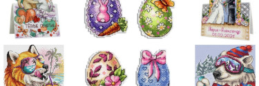 New cross-stitch kits and beaded sets by MP Studia are in stock - April 2022