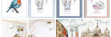 New cross-stitch designs by Luca-S are in stock - April 2022
