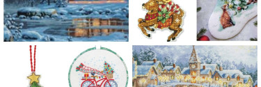 Winter mood with Dimensions cross-stitch kits - November 2022