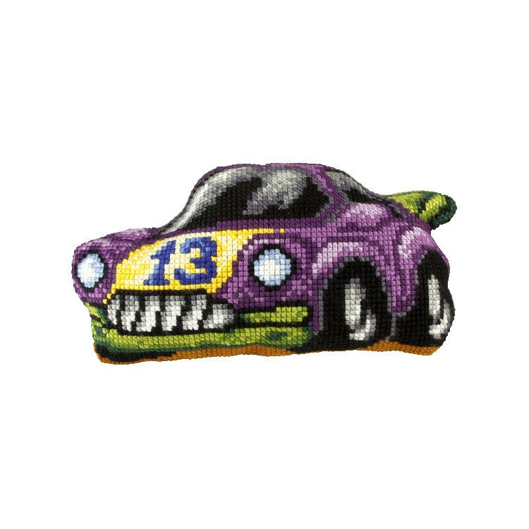 Siuvinėjimo pagalvėlių komplektas Auto SA9522