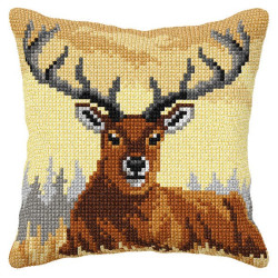 Cushion kit for embroidery SA9574