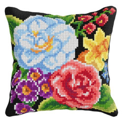 Cushion kit Flowers 40x40 SA99036