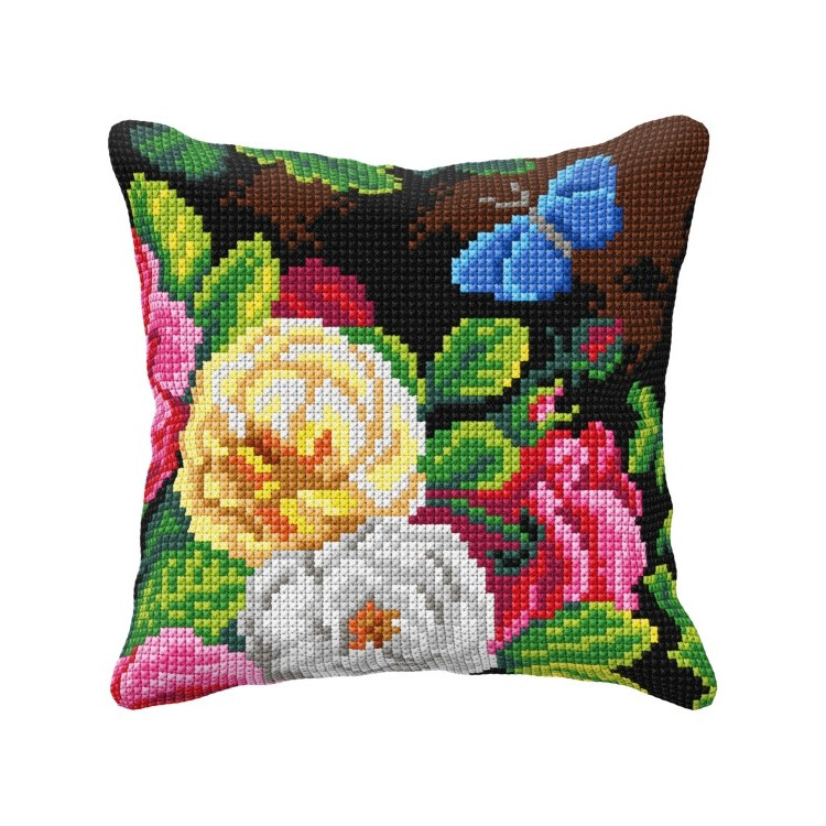 Cushion kit Flowers 40x40 SA99037