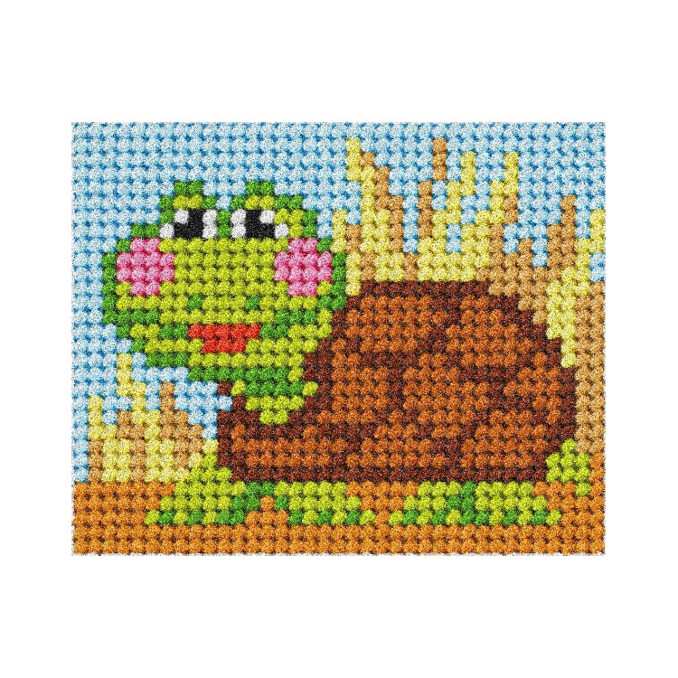 Half stitch / Needlepoint Turtle SA9738