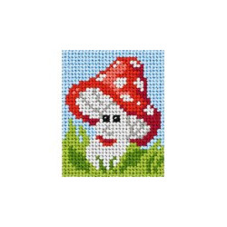 Half stitch / Needlepoint Toadstool SA9741
