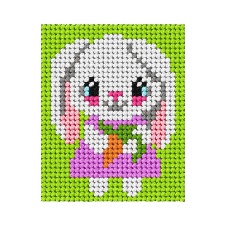Half stitch / Needlepoint Rabbit SA9750