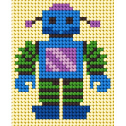 Half stitch / Needlepoint Robot SA9752
