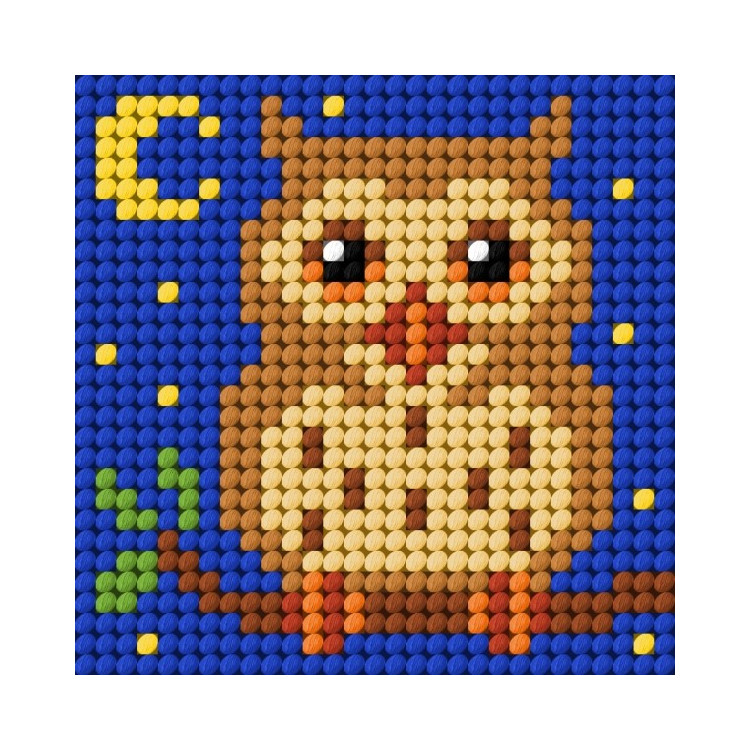 Half stitch / Needlepoint Owl SA9648