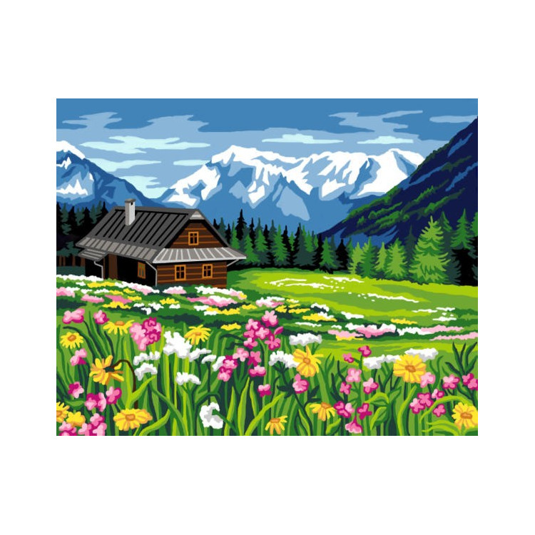 Gobeleno drobė Mountain View 40 x 50 SAC128