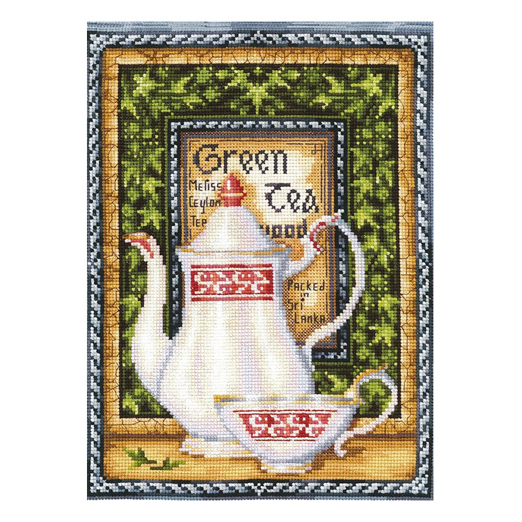Сбор чая. Зеленая Мелисса SANK-39