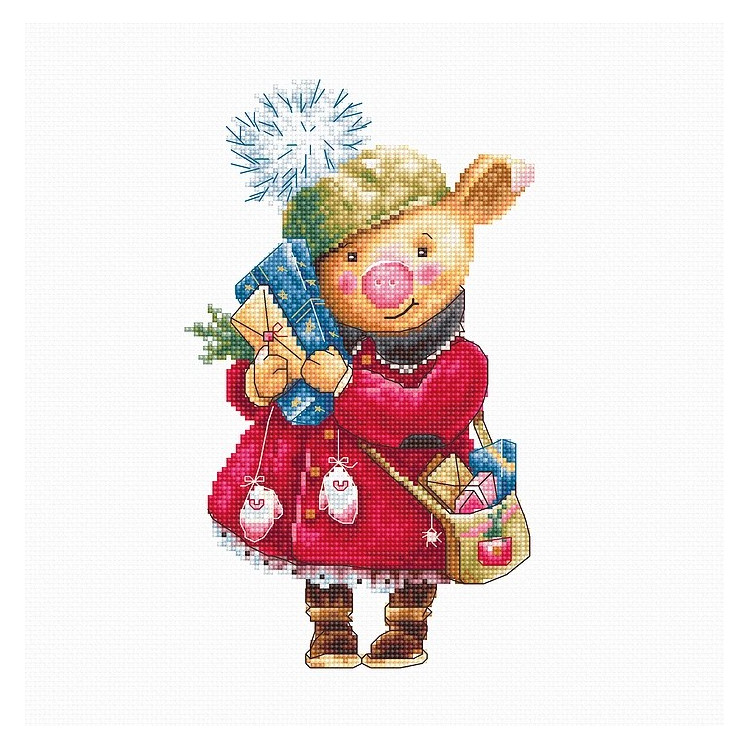 (Discontinued) Christmas Pig SB1153