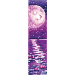 Bookmarks. Purple moon SANZ-57