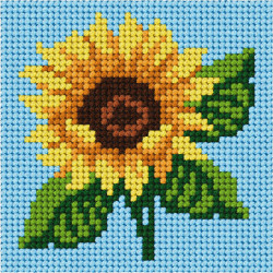 Half Stitch Complete needlepoint Sunflower SA6749
