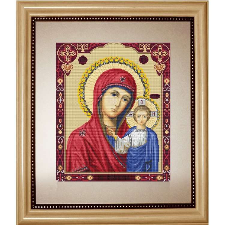 Икона Казанской Божией Матери SB446