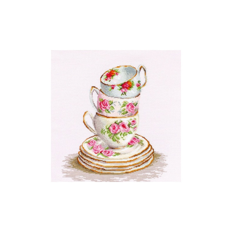 (Discontinued) 3 Stacked Tea Cups SBA2323