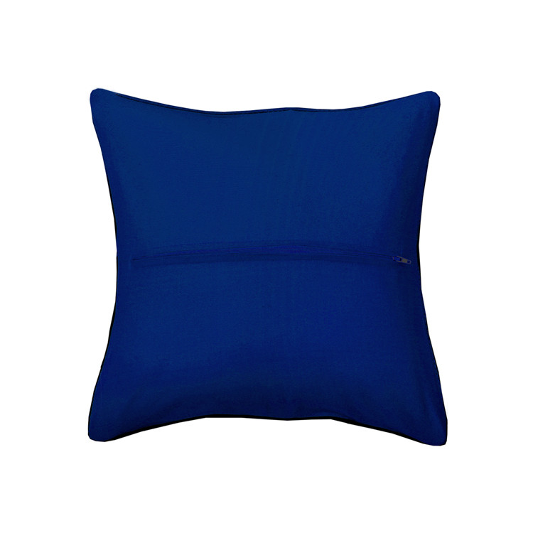 Подушка на спине с застежкой-молнией (синяя) SA9902