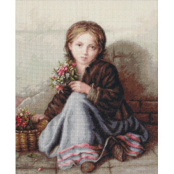 Maža gėlių mergaitė SB513