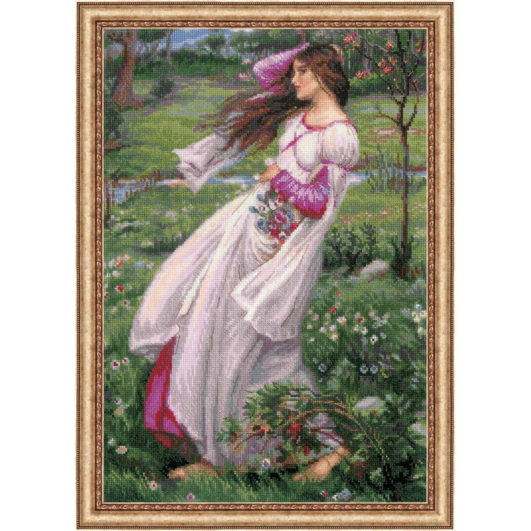 Vėjo gėlės po J. W. Waterhouse paveikslo SR100/055