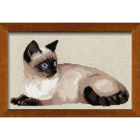  RIOLIS 860 - Cat with Telephone - Counted Cross Stitch