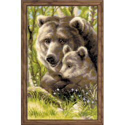 Bear with Cub 1438