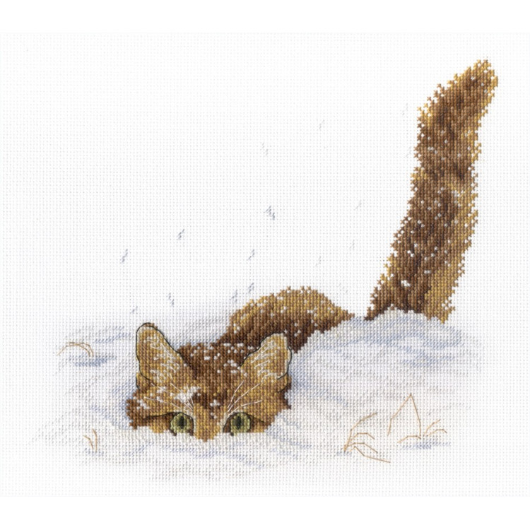 Cat in the Snow SNV-557