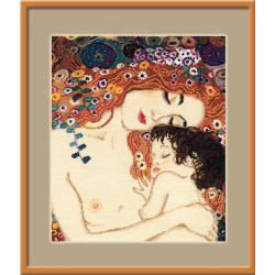 Mutterliebe nach G. Klimts Gemälde 916