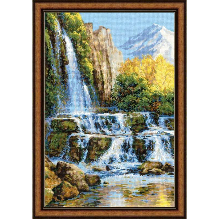 Landscape with Waterfall 1194