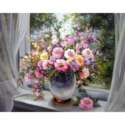 Window Bouquet 48*38 cm WD006