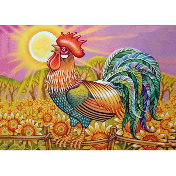 (C) (Discontinued) Rooster 38 х 27 cm WD078