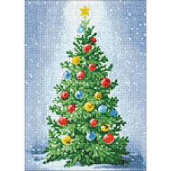 Weihnachtsbaum 27*38 cm WD2439