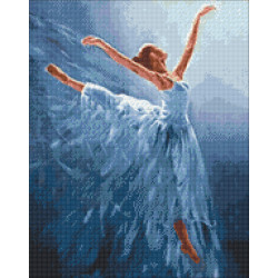 Mėlyna balerina 38*48 cm WD2343