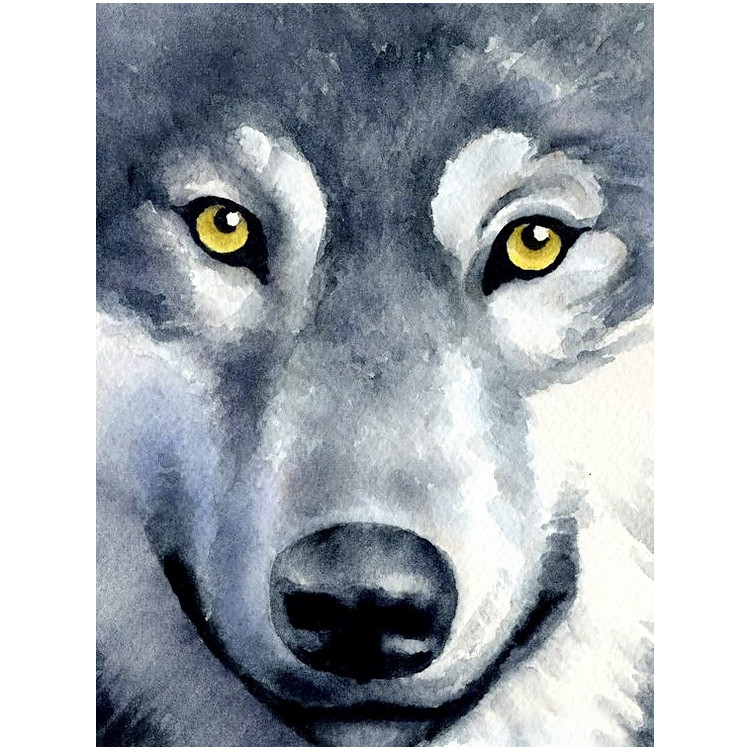 Wolf Look 15*20 cm WD2361