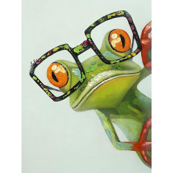 Frog with Glasses 15*20 cm WD2362