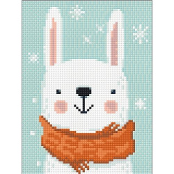 Snow Hare 15*20 cm WD2539