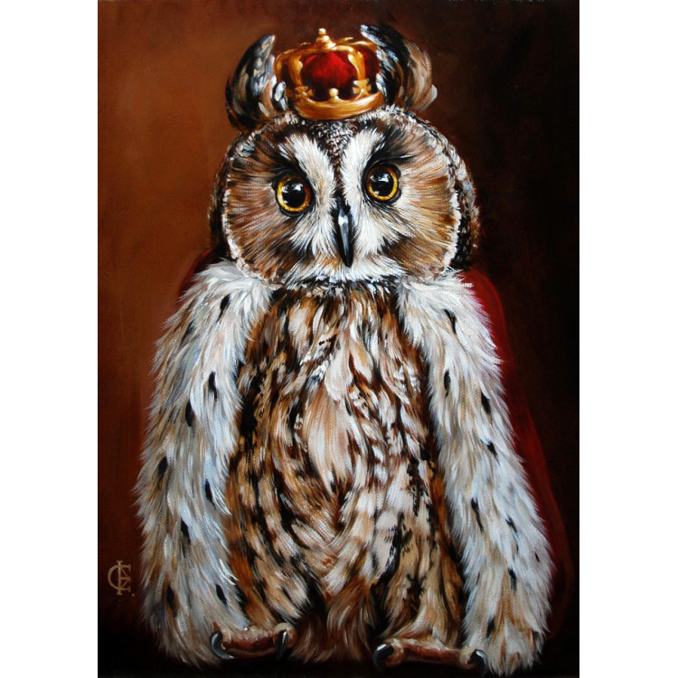 СКИДКА (Снято с производства) Owl King 27x38 см WD2468