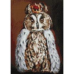 SALE (Discontinued) Owl King 27x38 cm WD2468