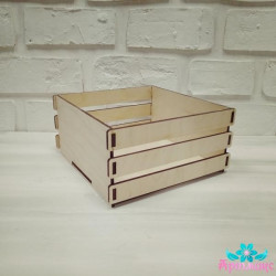 Decorative box No. 16, 20x20xh10 cm AM779016F