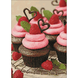 (D) Strawberry Muffins 27*38 cm WD2312