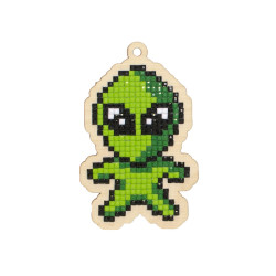 Зеленый инопланетянин WWP273