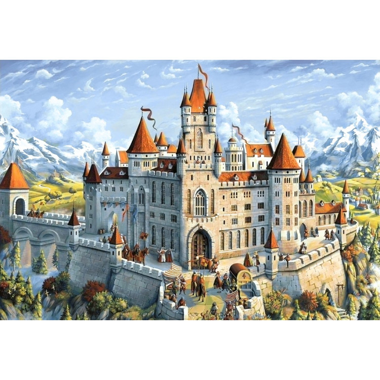 SALE (Discontinued) Magic Castle 70*48 cm WD2489