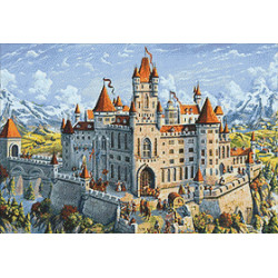 SALE (Discontinued) Magic Castle 70*48 cm WD2489