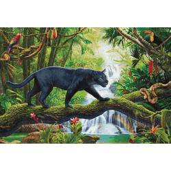 SALE (Discontinued) Black Panther 100*68 cm WD2506