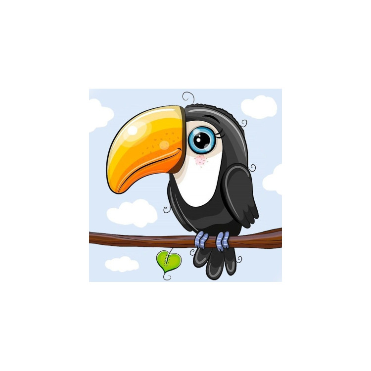 (D) Baby Toucan 20*20 cm WD2526