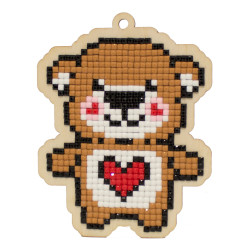 Teddy Bear Heart WWP325