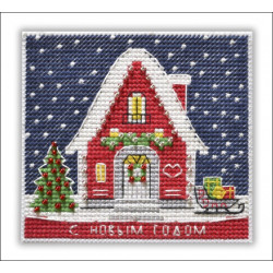 (Discontinued) Magnet. New Year’s House S1129