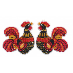 Christmas tree decoration. Rooster S1449
