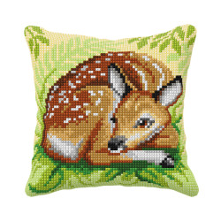 Cushion kit for embroidery Doe 40x40 SA99062