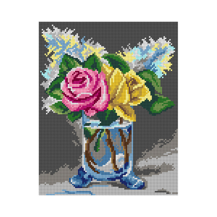 Гобеленовое полотно по Эдуарду Мане - Сирень и розы SA3366