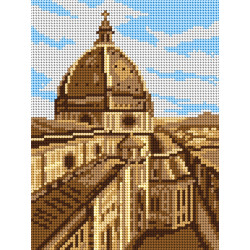 Tapestry canvas Beautiful place - Cathedral of Santa Maria del Fiore 18x24 SA3369